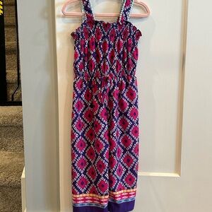 Sweet Heart Rose Pink and Purple Jumpsuit